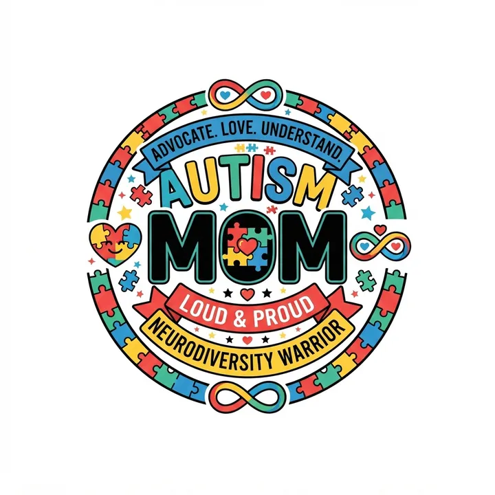 Personalized Autism Mom Shirt — Design IA