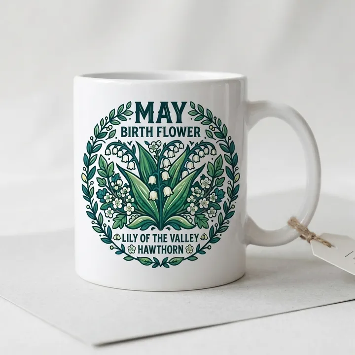 Personalized Birth Flower Mug — Your result