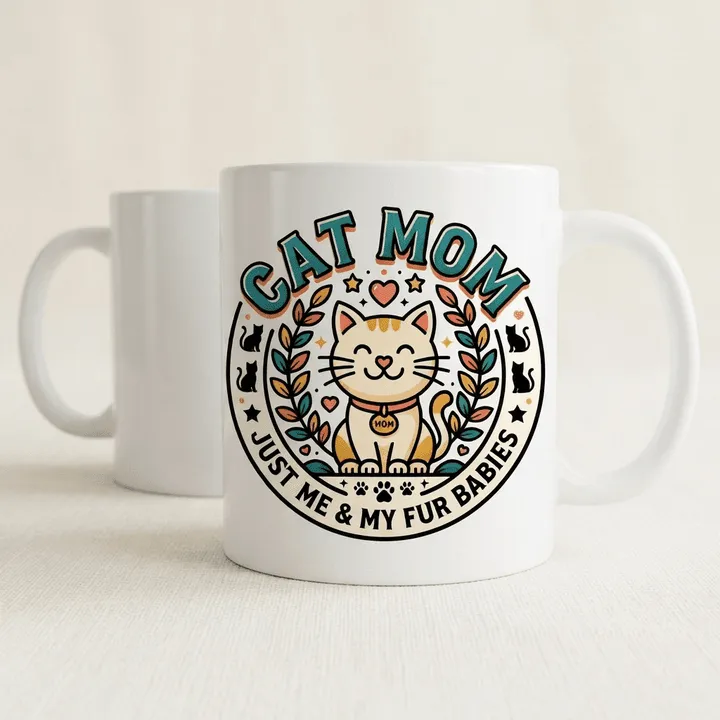 Personalized Cat Mom Mug — Dein Ergebnis