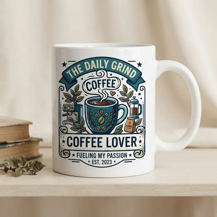 Personalized Coffee Lover Mug — Dein Ergebnis