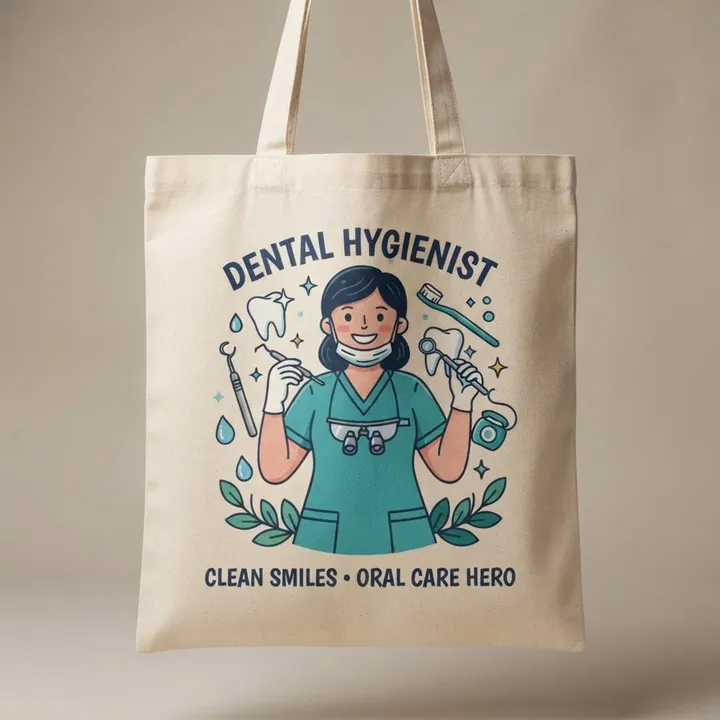 Personalized Dental Hygienist Tote — Votre résultat