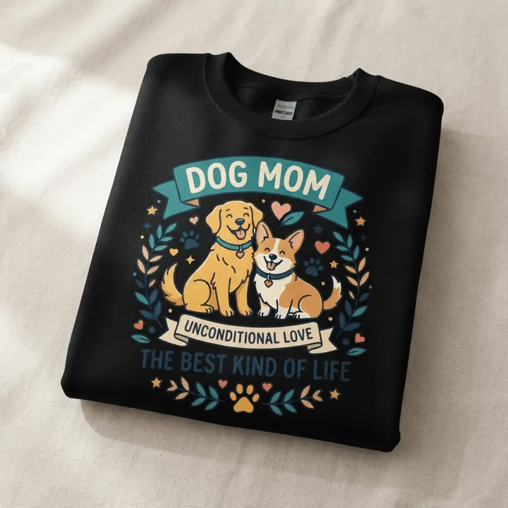 Personalized Dog Mom Sweatshirt — Your result