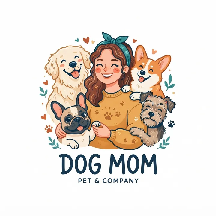 Personalized Dog Mom Tote Bag — KI-Design