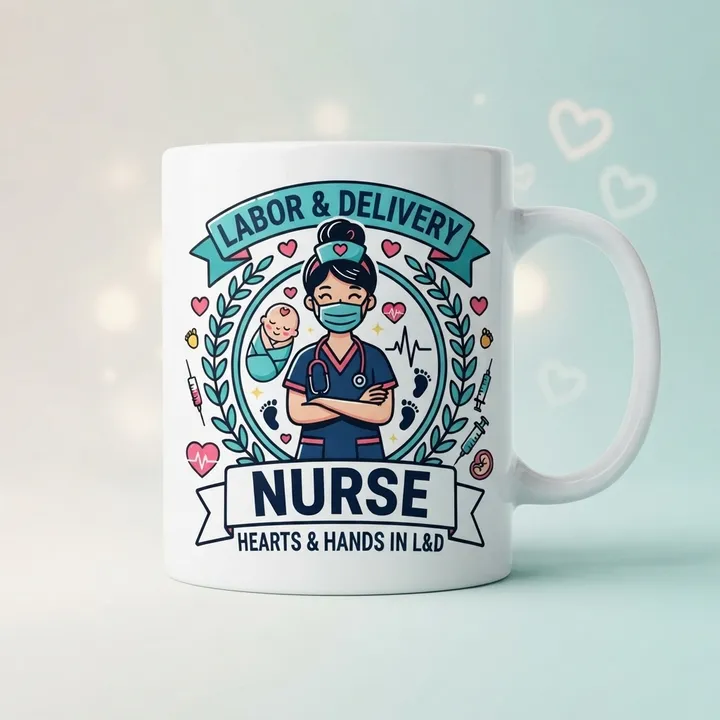 Personalized Labor And Delivery Nurse Mug — Tu resultado
