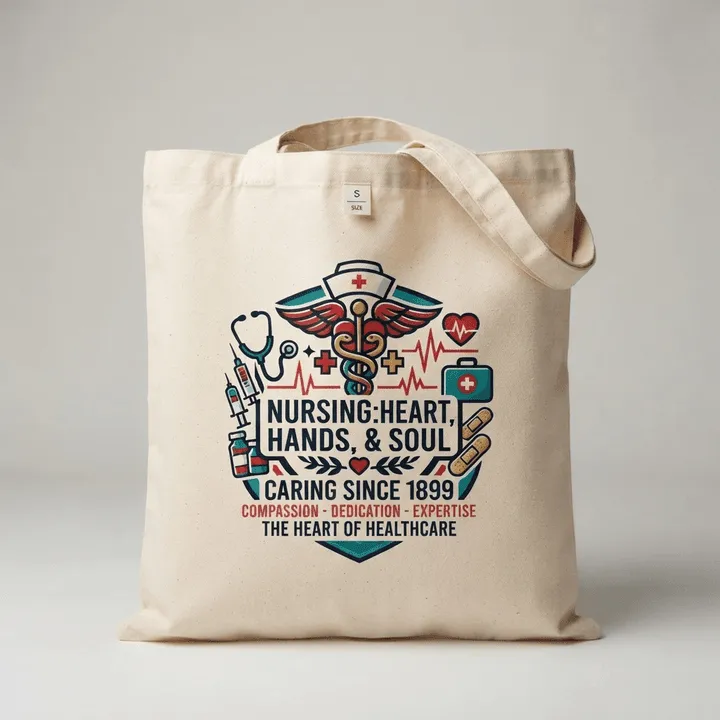 Personalized Nurse Tote Bag — Dein Ergebnis