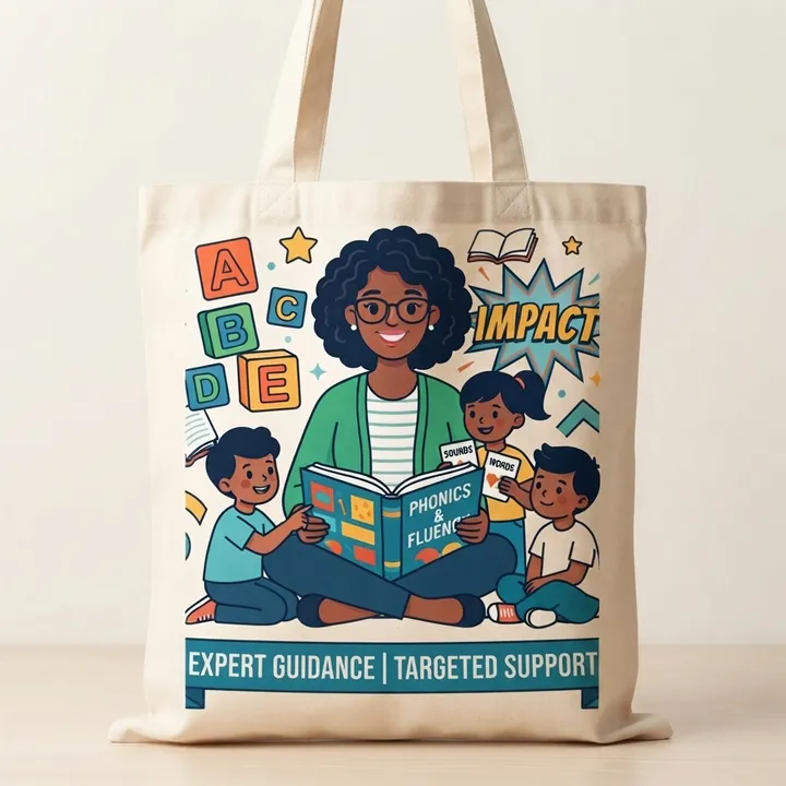 Personalized Reading Interventionist Tote — Dein Ergebnis