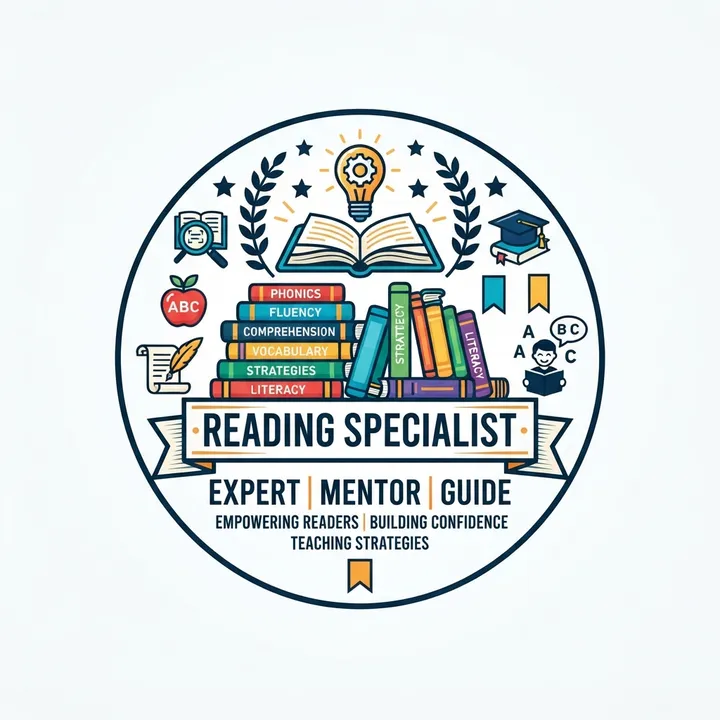 Personalized Reading Specialist Tote — AI design