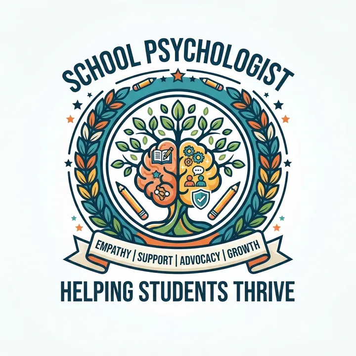 Personalized School Psychologist Tote — AI design