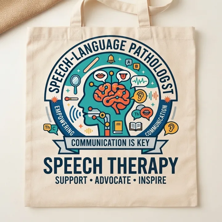 Personalized Speech Language Pathologist Tote — Dein Ergebnis
